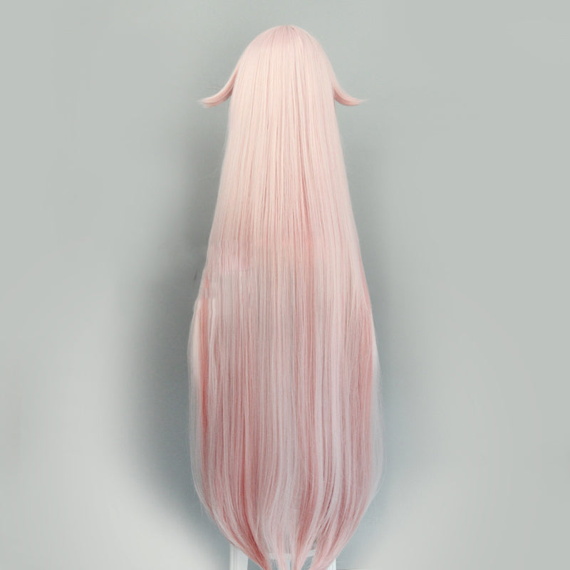 Vocaloid 3 - IA Pastel Pink Gradient Long Hair Cosplay Wig
