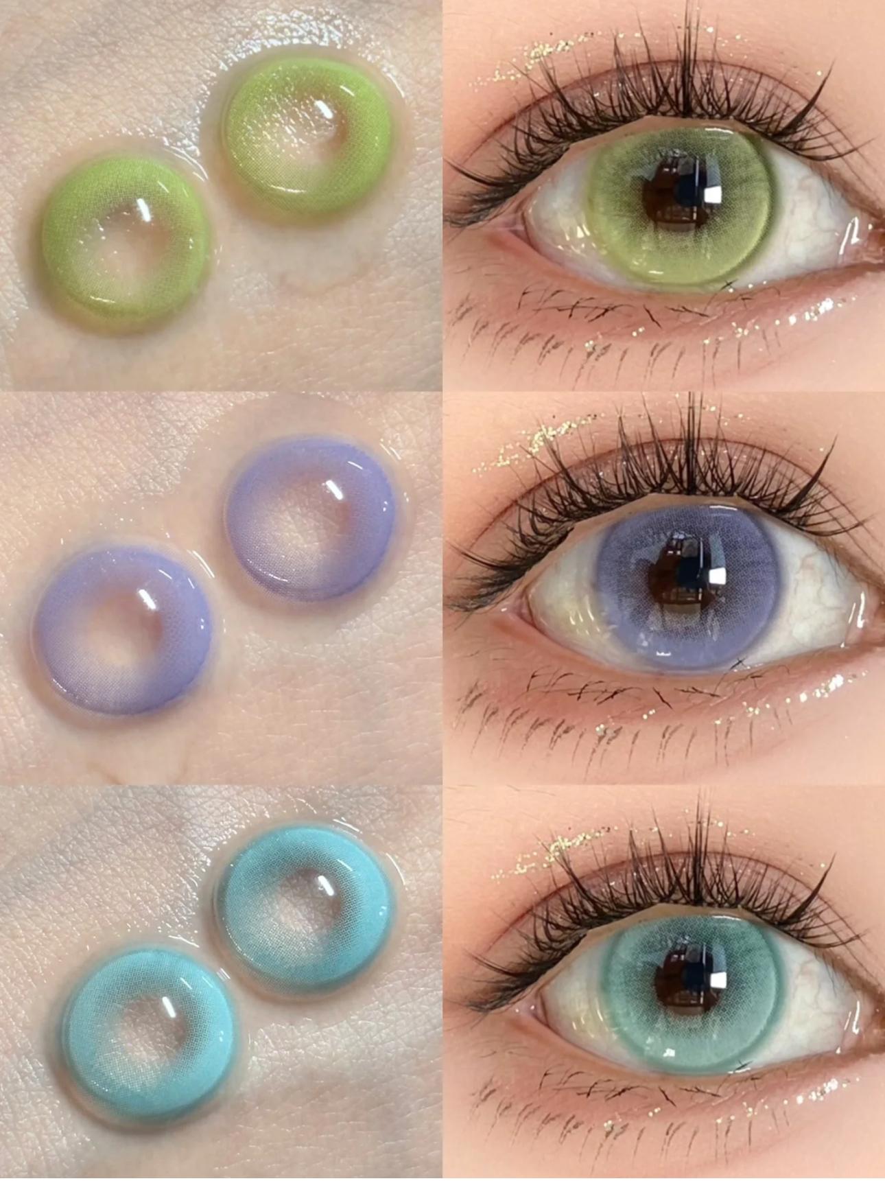Kazzue Jellybean Plum Natural Violet Cosplay Contacts
