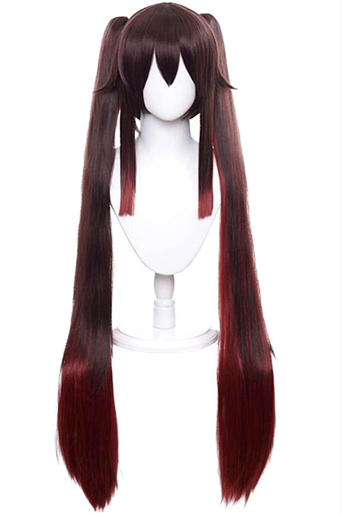 Genshin Impact - Peluca de pelo de cosplay premium Hu Tao 