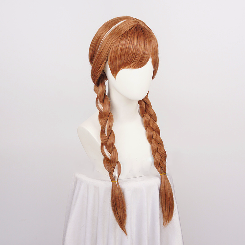 Frozen Princess Anna Premium Children Cosplay Hair Wig