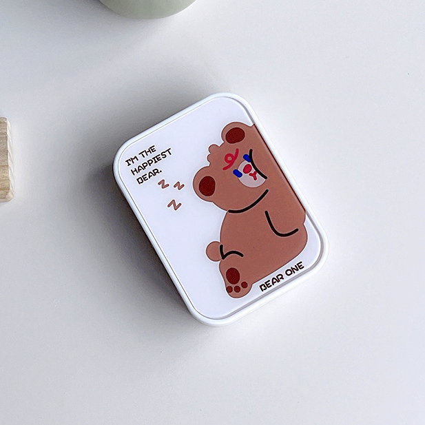 Good Vibes Beary Bears Contact Lens Case Kit (4 designs)