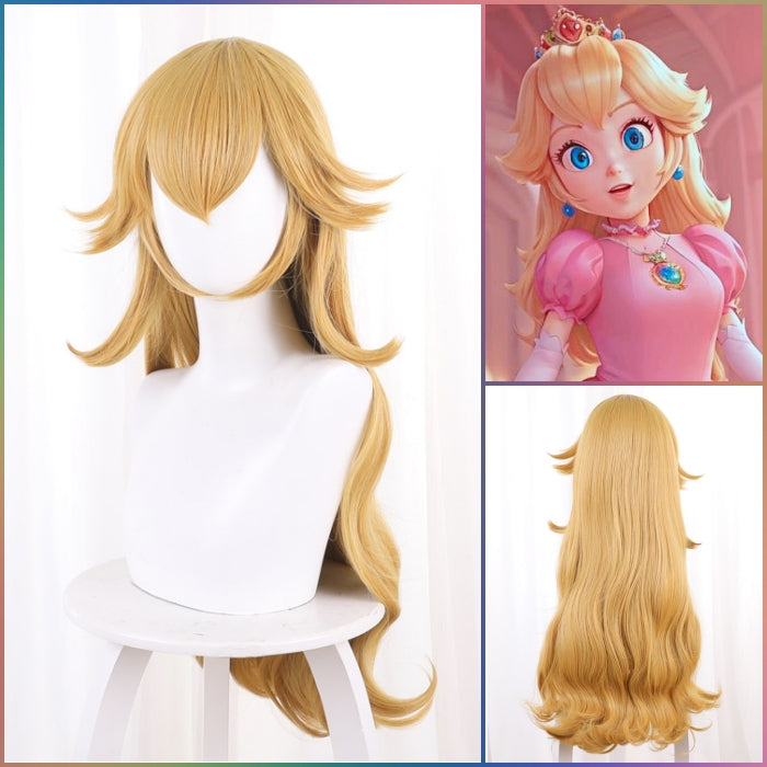 Princess Peach Super Mario Cosplay Hair Wig princess-peach-super-mario-cosplay-hair-wig