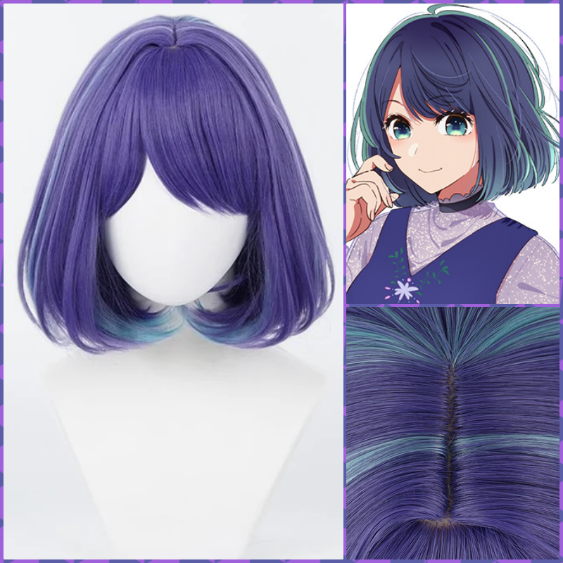 Oshi no Ko: Akane Kurokawa Short hair Their Idol's Children Cosplay Wig