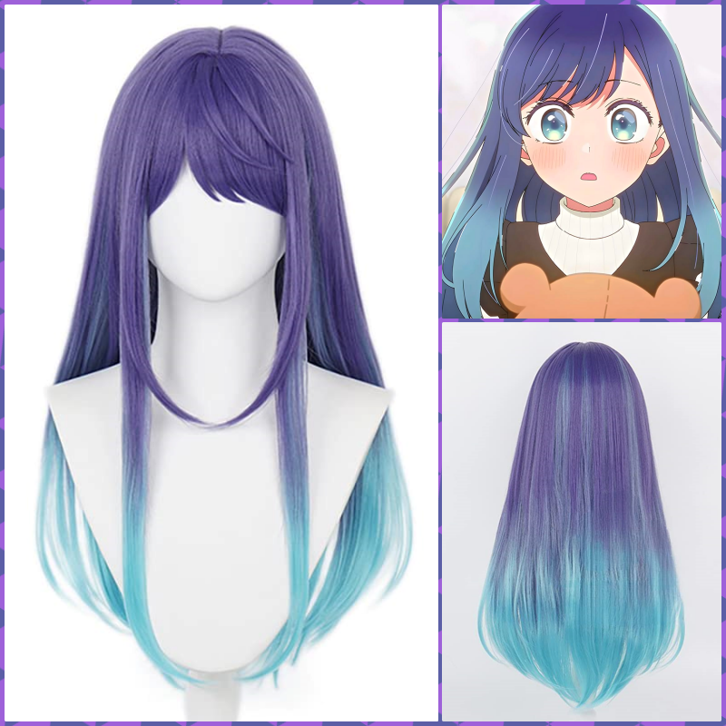 Oshi no Ko: Akane Kurokawa Long hair Their Idol's Children Cosplay Wig