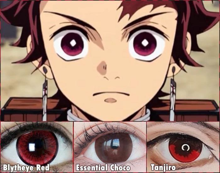 Tanjiro Demon Slayer Contacts