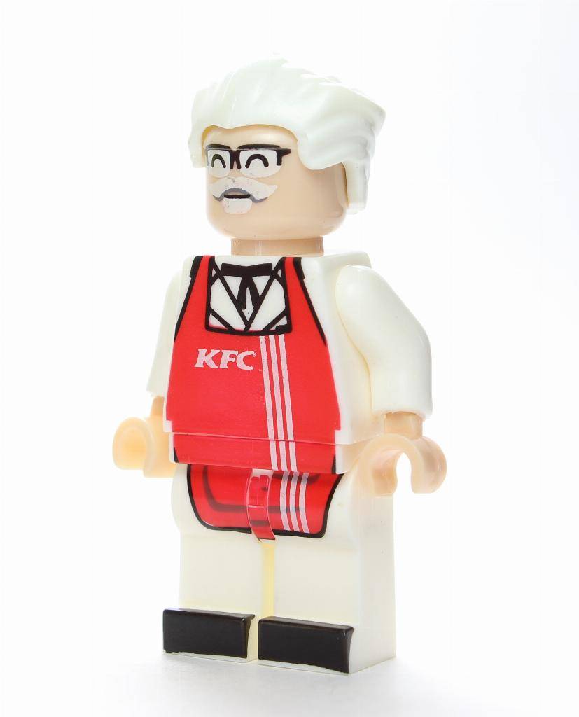 Mcdonald KFC Lego Mini Figure