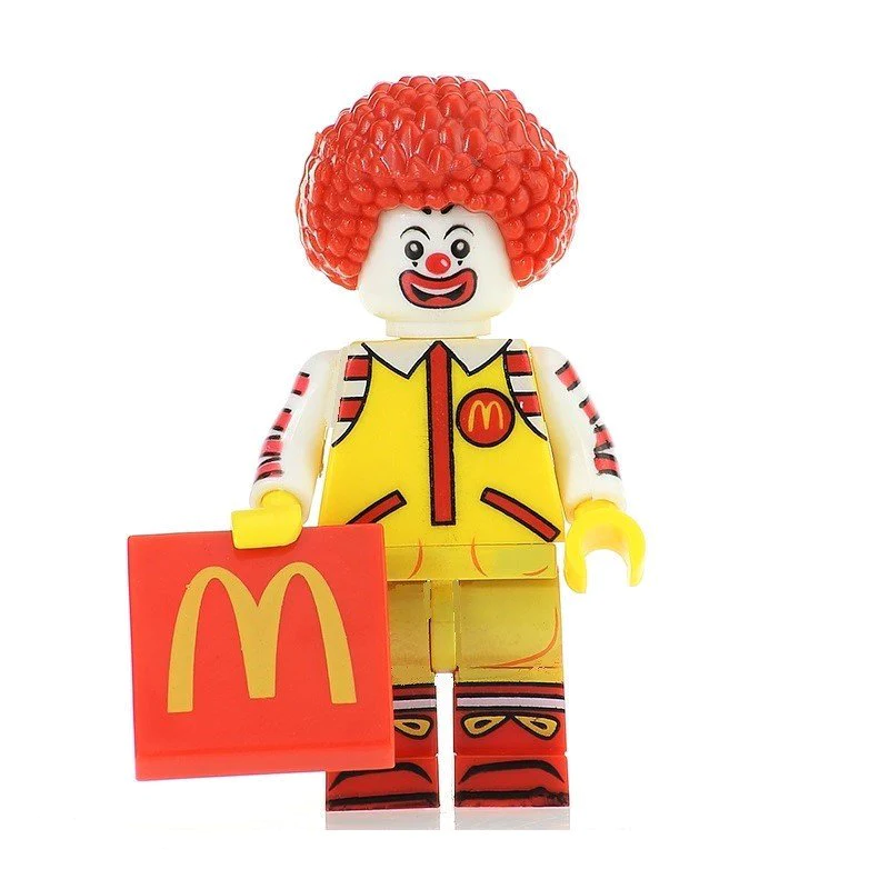 Mcdonald KFC Lego Mini Figure