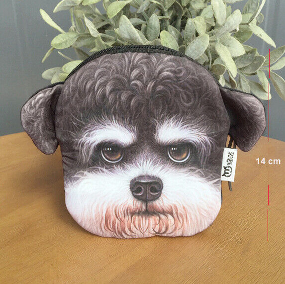 Dog Coin Zipper Pouch