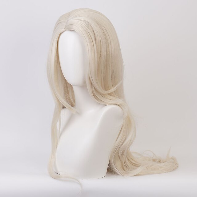 Frozen Princess Elsa Premium Adult Blonde Cosplay Hair Wig