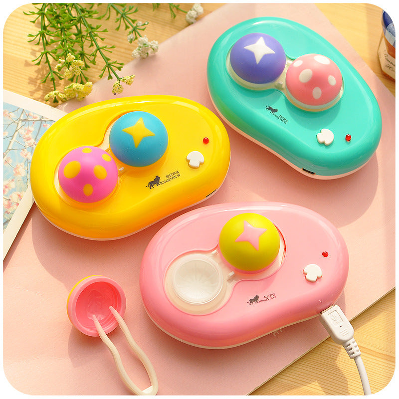 USB Mushroom Auto Cleaner Lens Case - Ohmykitty Online Store