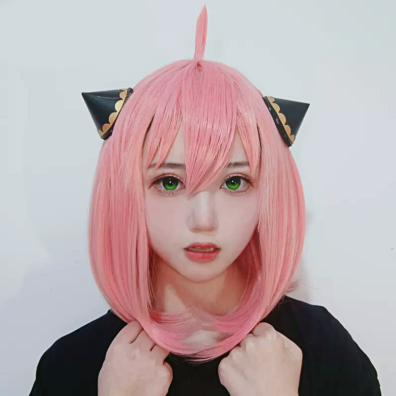 Spy x Family Anya Forger Cosplay Hair Wig