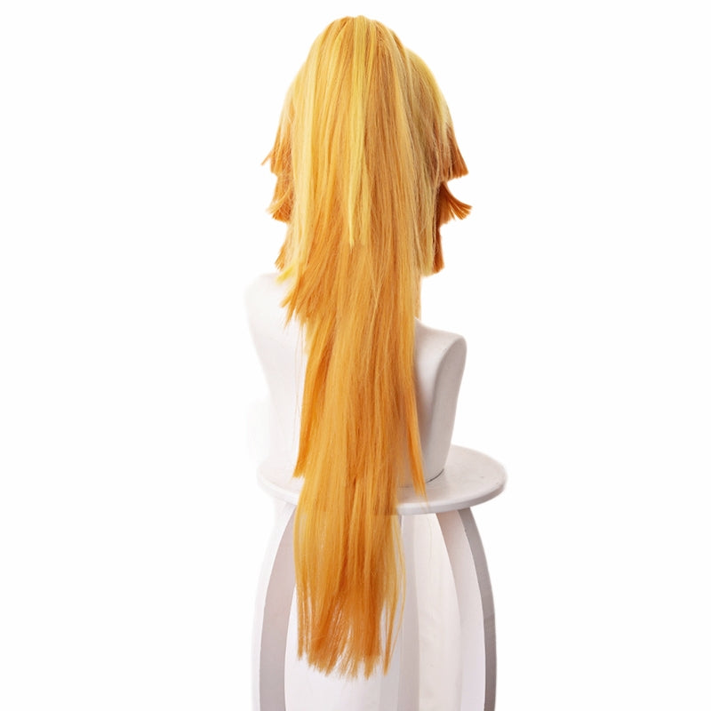 Demon Slayer- Female Zenitsu Agatsuma Cosplay Wig