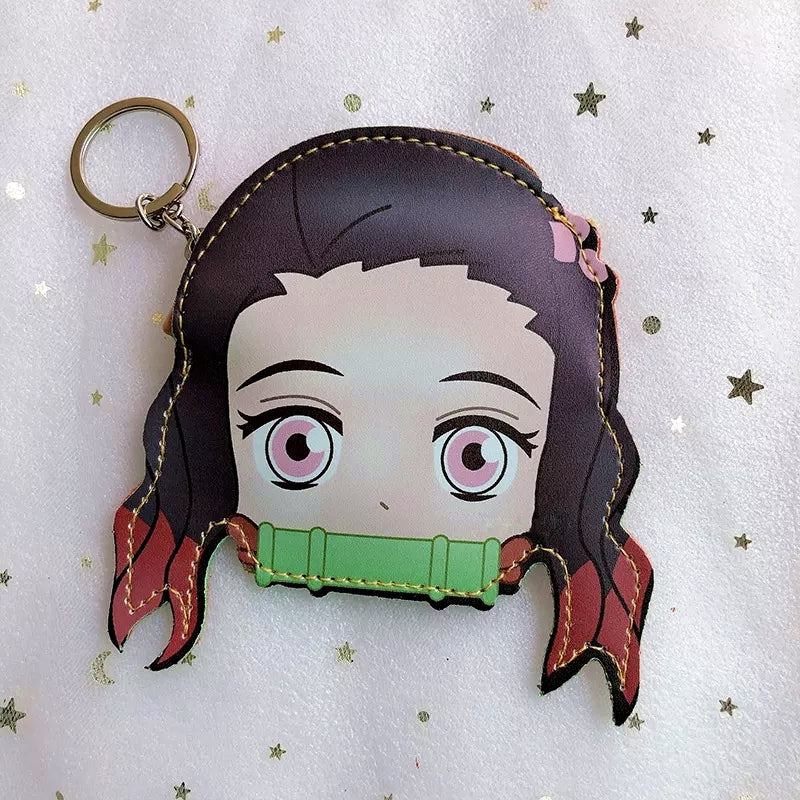 Demon Slayer Character Coin Pouch Key Chain
