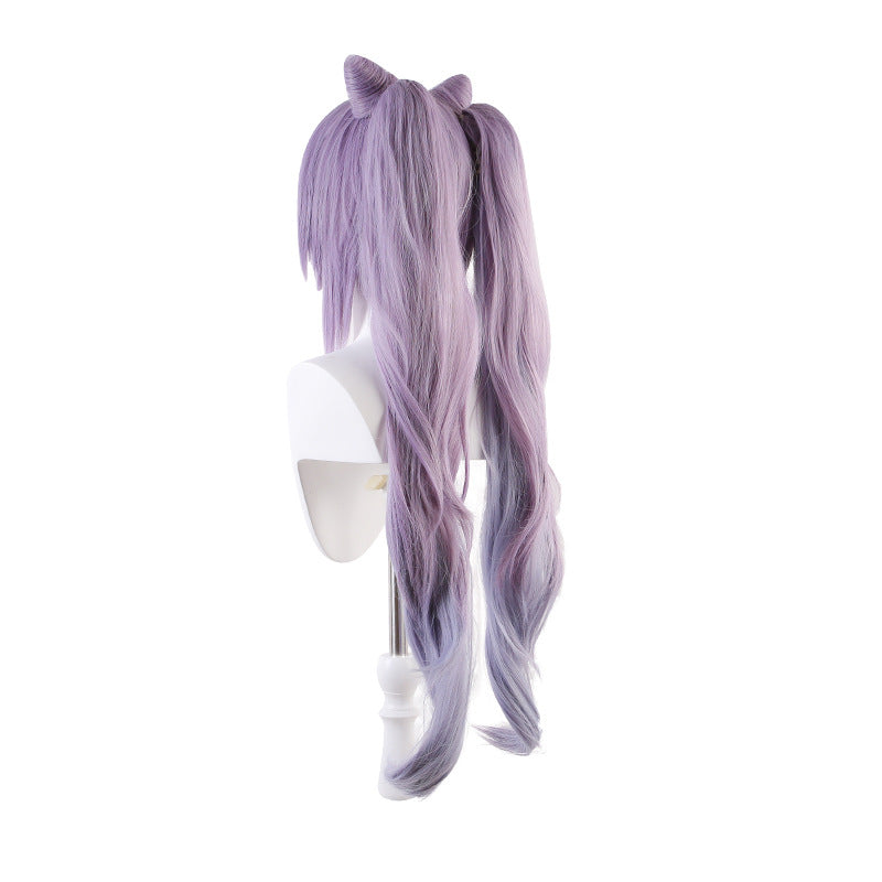 Genshin Impact- Keqing Cosplay Hair Wig