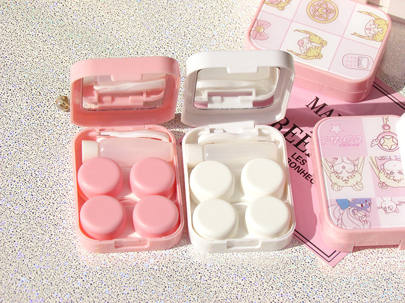 Adorable kit de estuche para lentes de contacto Sailor Moon (x2 estuches para lentes)