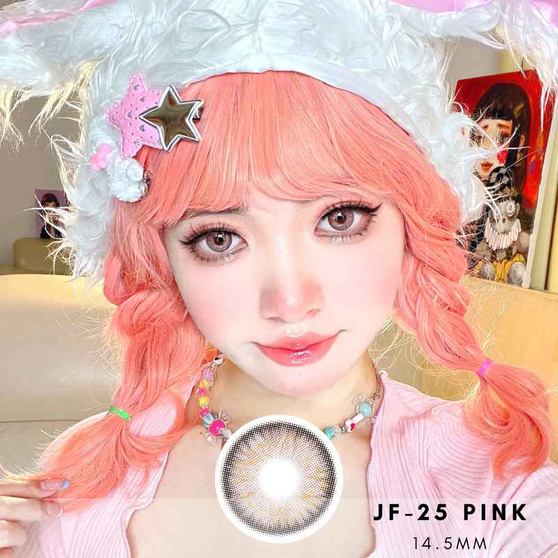 Shiny Glittery Pink  (JF25)