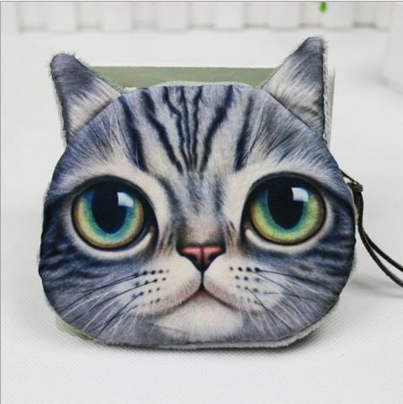 Cat Coin Zipper Pouch (E) - Ohmykitty Online Store