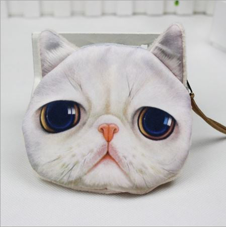 Cat Coin Zipper Pouch (B) - Ohmykitty Online Store