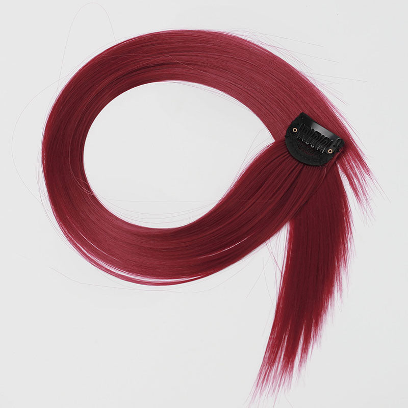 Upgraded Quality Color Clip-On Hair Strand (20 colors available)