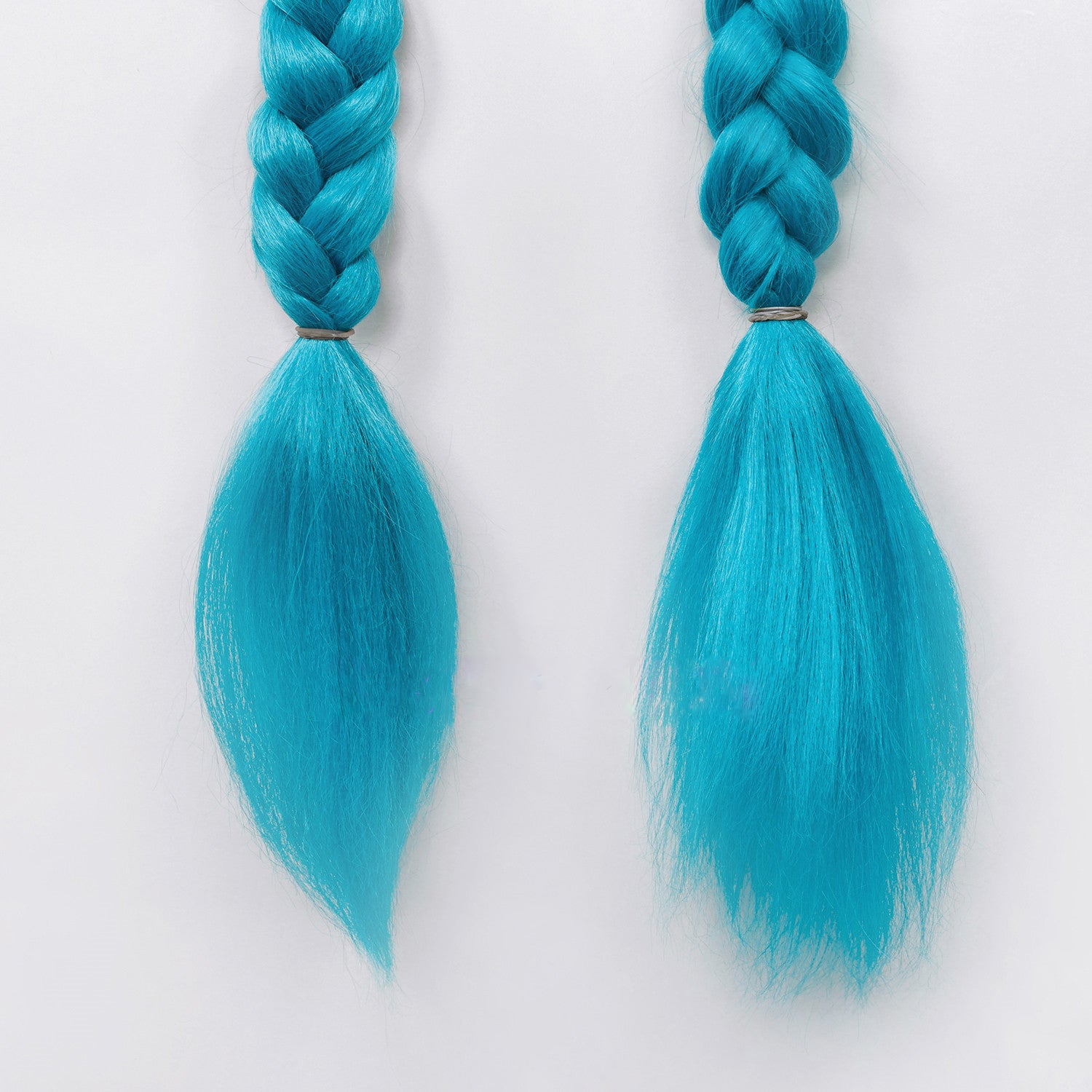 League of Legends - Peluca de pelo premium para cosplay Jinx de 120 cm 