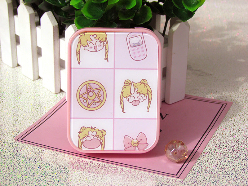 Adorable kit de estuche para lentes de contacto Sailor Moon (x2 estuches para lentes)