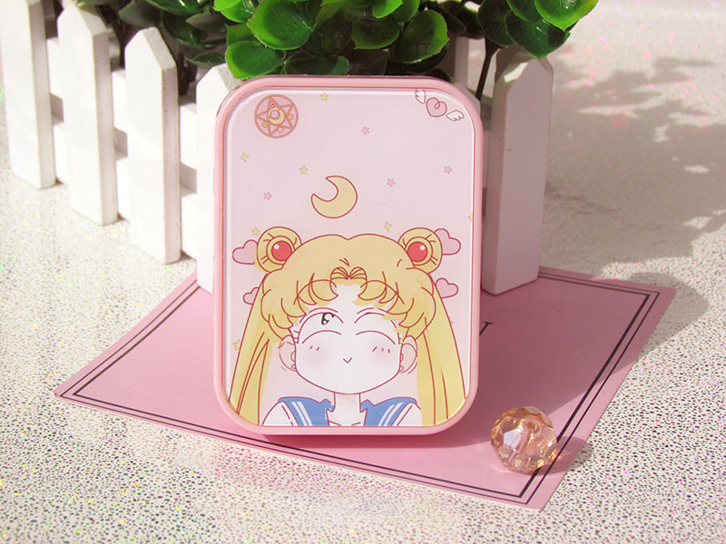 Adorable kit de estuche para lentes de contacto Sailor Moon (x2 estuches para lentes)