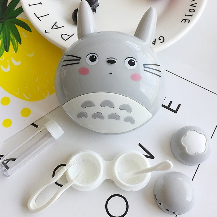 Totoro head Cute Lens Case - Ohmykitty Online Store
