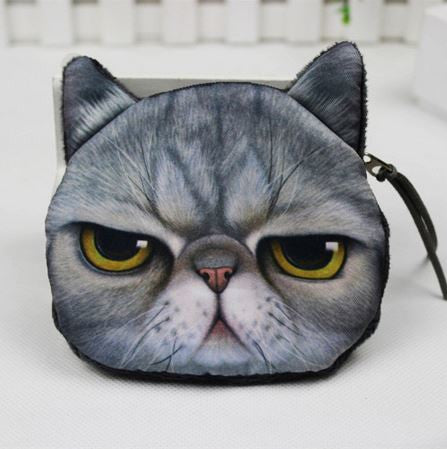 Cat Coin Zipper Pouch (C) - Ohmykitty Online Store