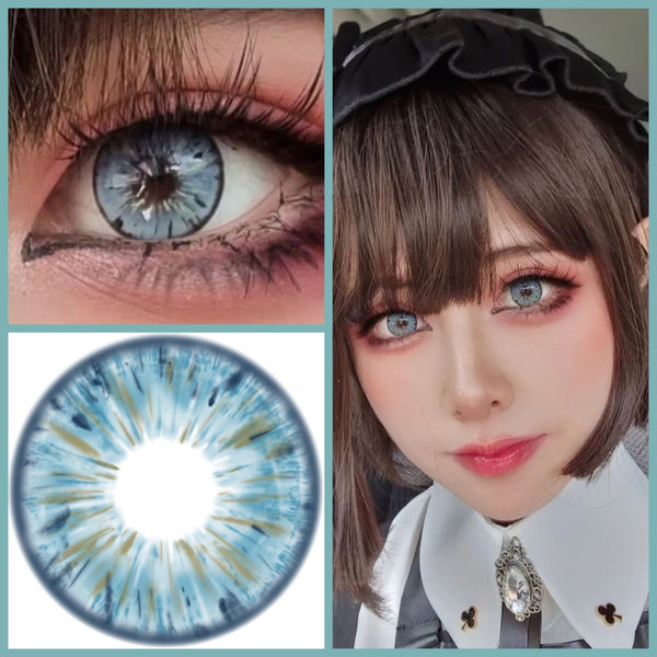 Ohmykitty4u - Here are some anime eye makeup inspiration / Ideas ? 💡  Amazing make up by @teme_sasu Color lenses 1. Milky way Green 2. Blissful  Blue 3. Dollyeye Blue 4. Tiramisu