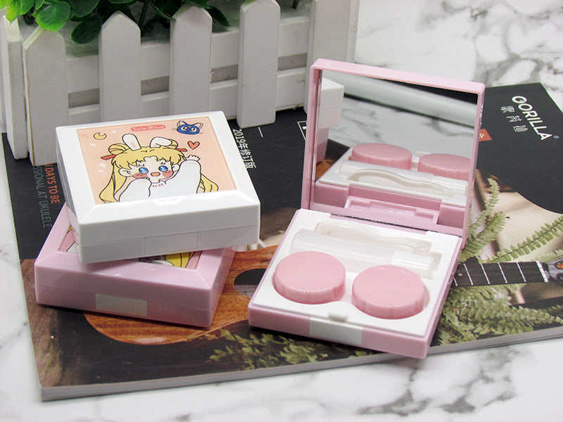 Precioso kit de estuche para lentes de contacto Sailor Moon (5 diseños)