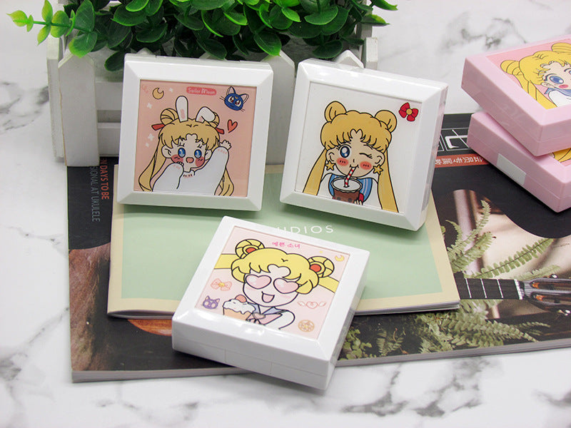 Precioso kit de estuche para lentes de contacto Sailor Moon (5 diseños)