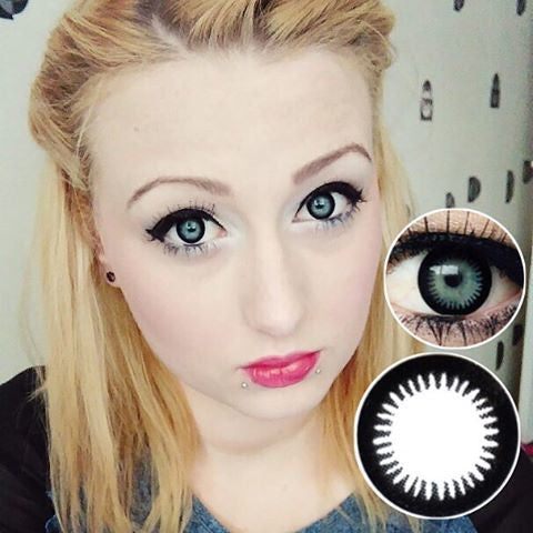 Black Circle Lenses 0.00 - Ohmykitty Online Store