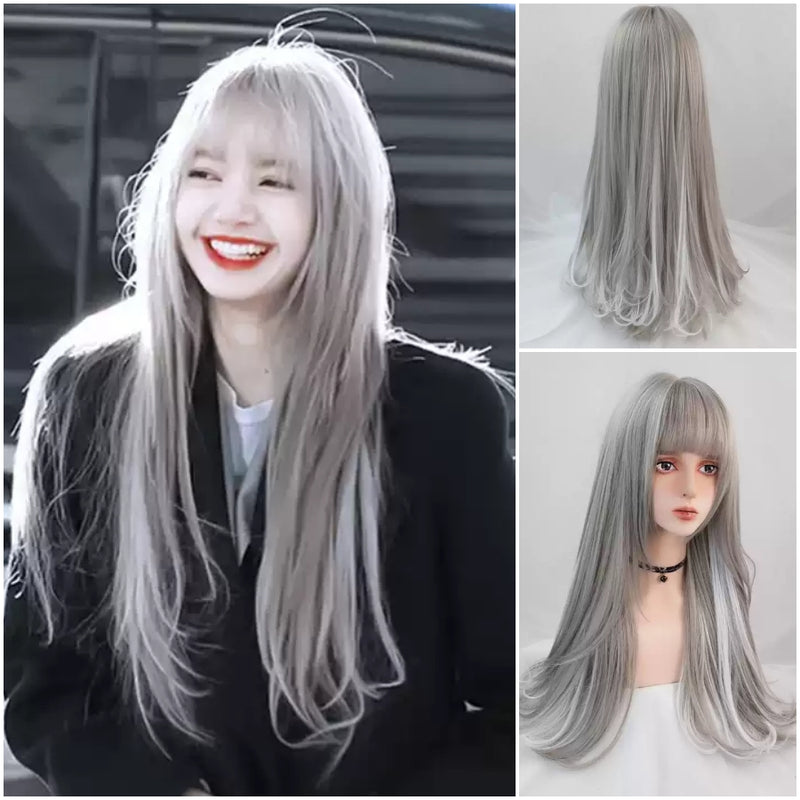 Mira (Blackpink Lisa Same style hair wig) -Natural Wig