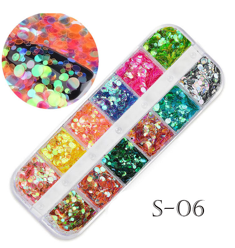 12 in 1 Mixed Magic Jewelry Sequin - Ohmykitty Online Store